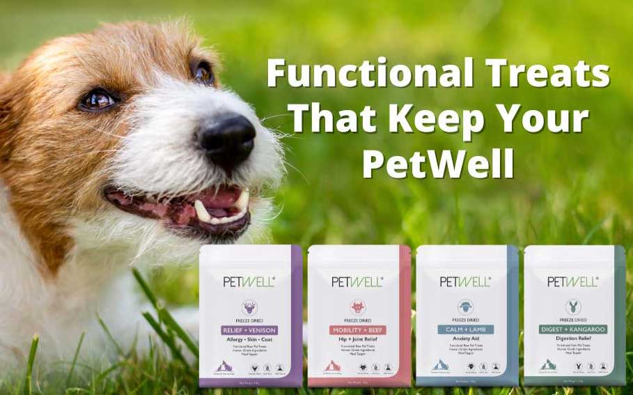 Best Functional Dog Treats for Health & Training by PetWell