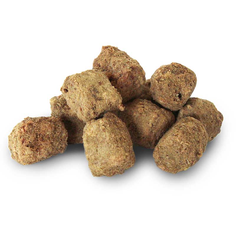 Anxiety Aid Functional Healthy Freeze-dried Traet - lamb infused with PetWell CALM anxiety Aid supplement for anxious dogs and cats