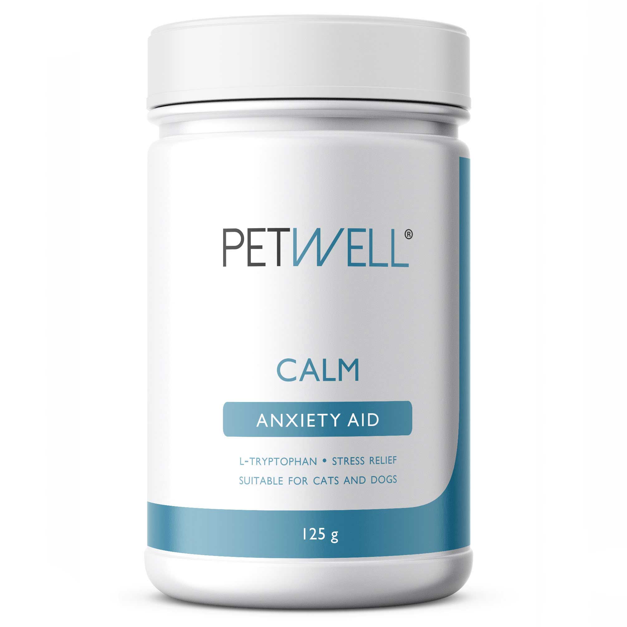 Anxiety Relief for Dogs & Cats Natural Supplement 125g - PetWell