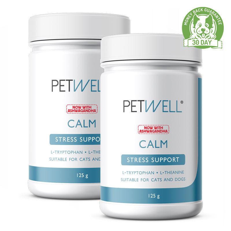 CALM-supplement-for-cats-and-dogs-with-anxiety-Formulated-by-a-Pet-Naturopath-using-all-natural-human-grade-ingredients-bundle-Ashwagandha-30 day guarantee