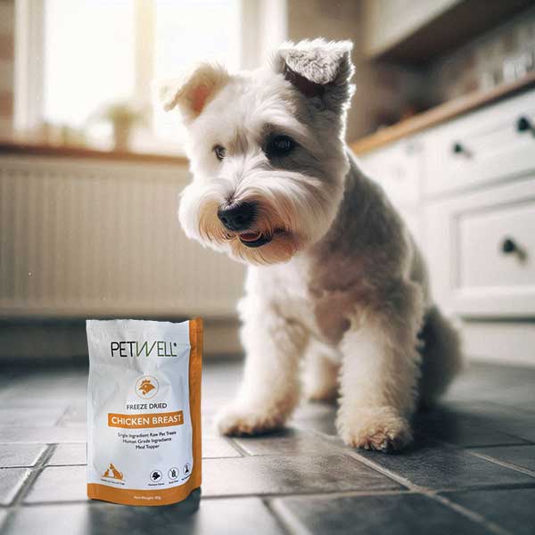PetWell-freeze-dried-chicken-breast-lean-protein-dog-and-cat-treats-yorkie