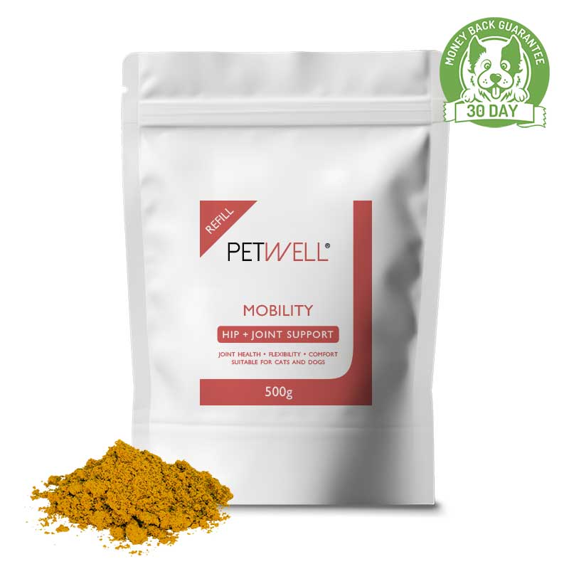 Joint-Supplement-for-Dogs-_-Cats-500g-PetWell-30 day guarantee