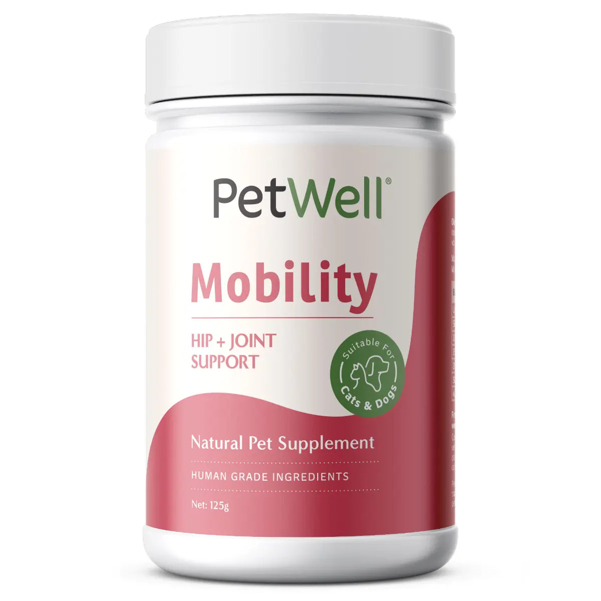 PetWell Mobility supplement 125g