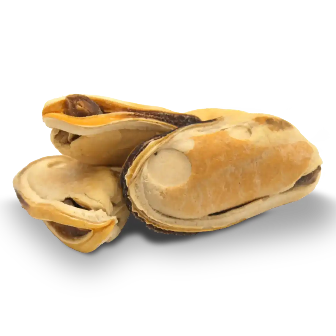 PetWell freeze-dried New Zealand Green-Lipped Mussels natural joint support for cats and dogs, high in Omega-3, pieces