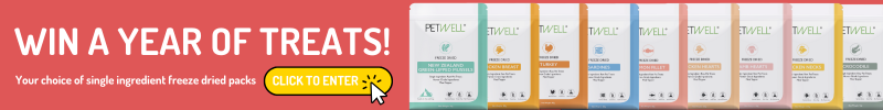 Win a years supply of petwell treats 