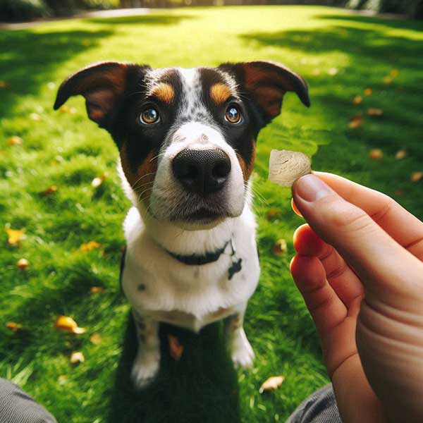 PetWell-freeze-dried-chicken-breast-lean-protein-dog-and-cat-treats-jack-russel