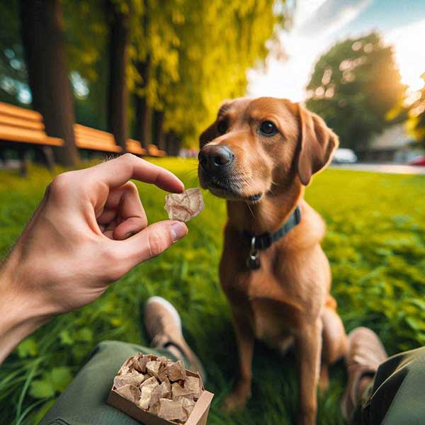 PetWell-freeze-dried-lamb-hearts-natural-taurine-rich-organ-treats-for-pets-labrador