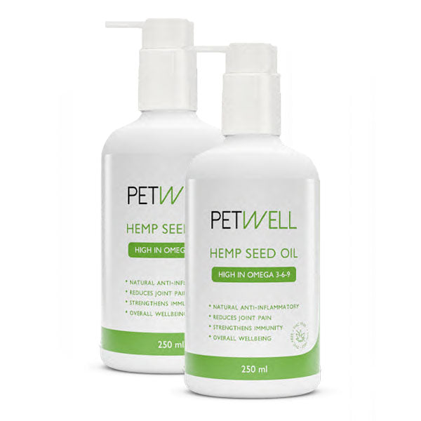 PetWell Hemp Seed Oil supplement bundle