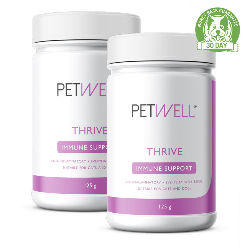 PetWell THRIVE supplement double pack bundle