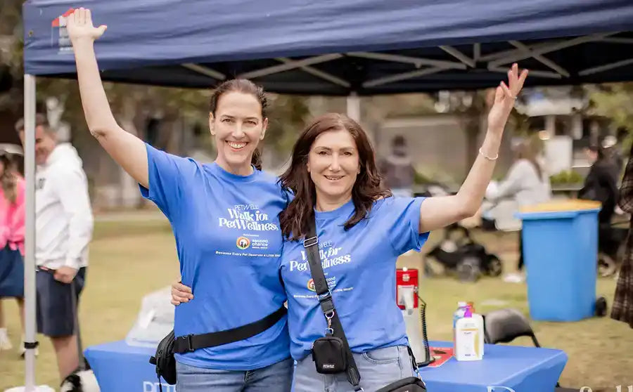 Tracey and Ayda at the Walk for PetWellness 2025