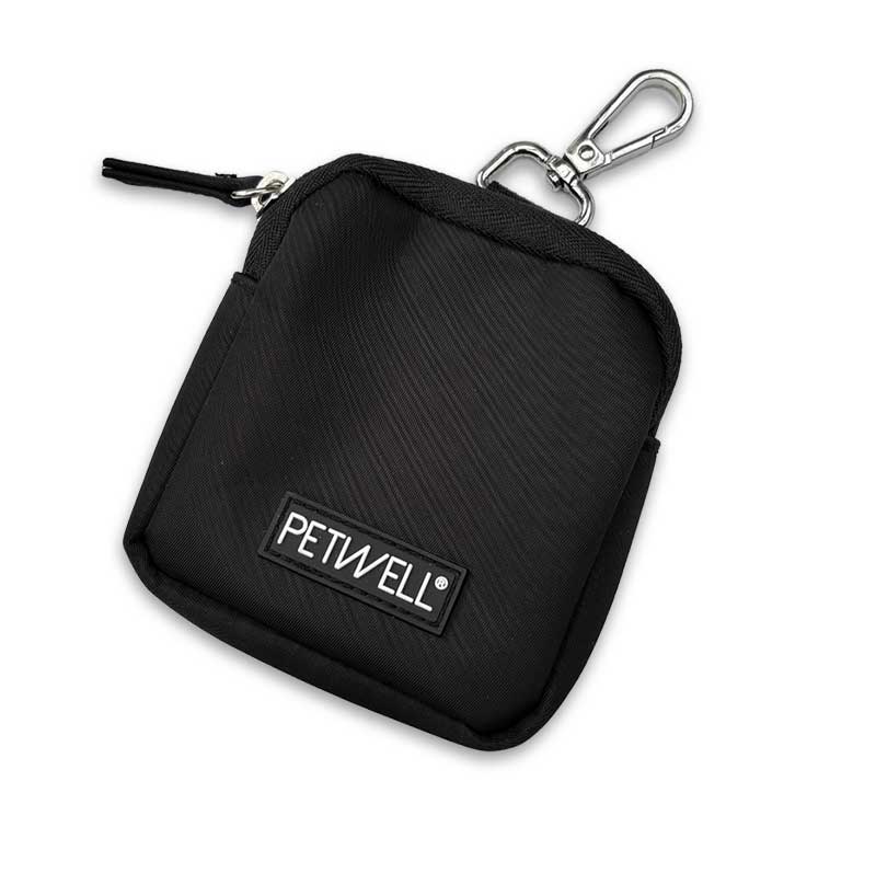 close up of Walk-for-PetWellness-dog-walking-bag-treat-pouch