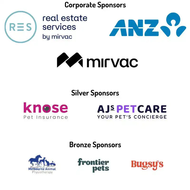 Walk for PetWellness sponsor logos